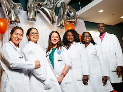 A group of GovState nursing students